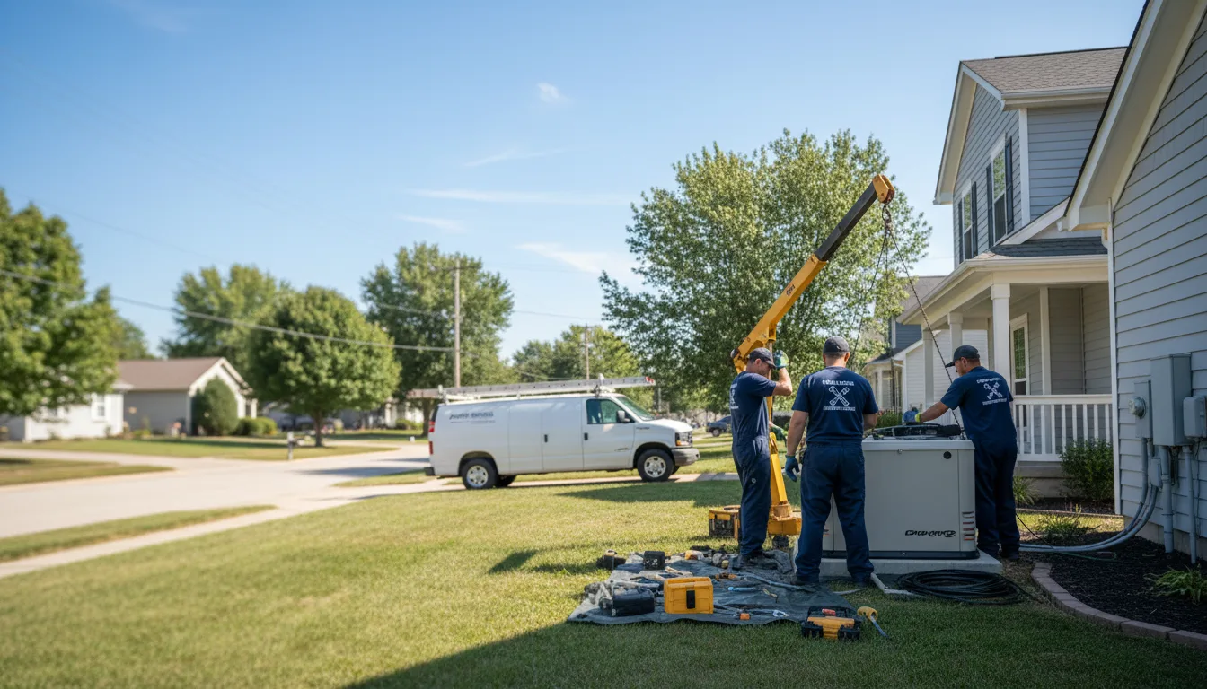 Generator Installation in Mathiston, MS near me